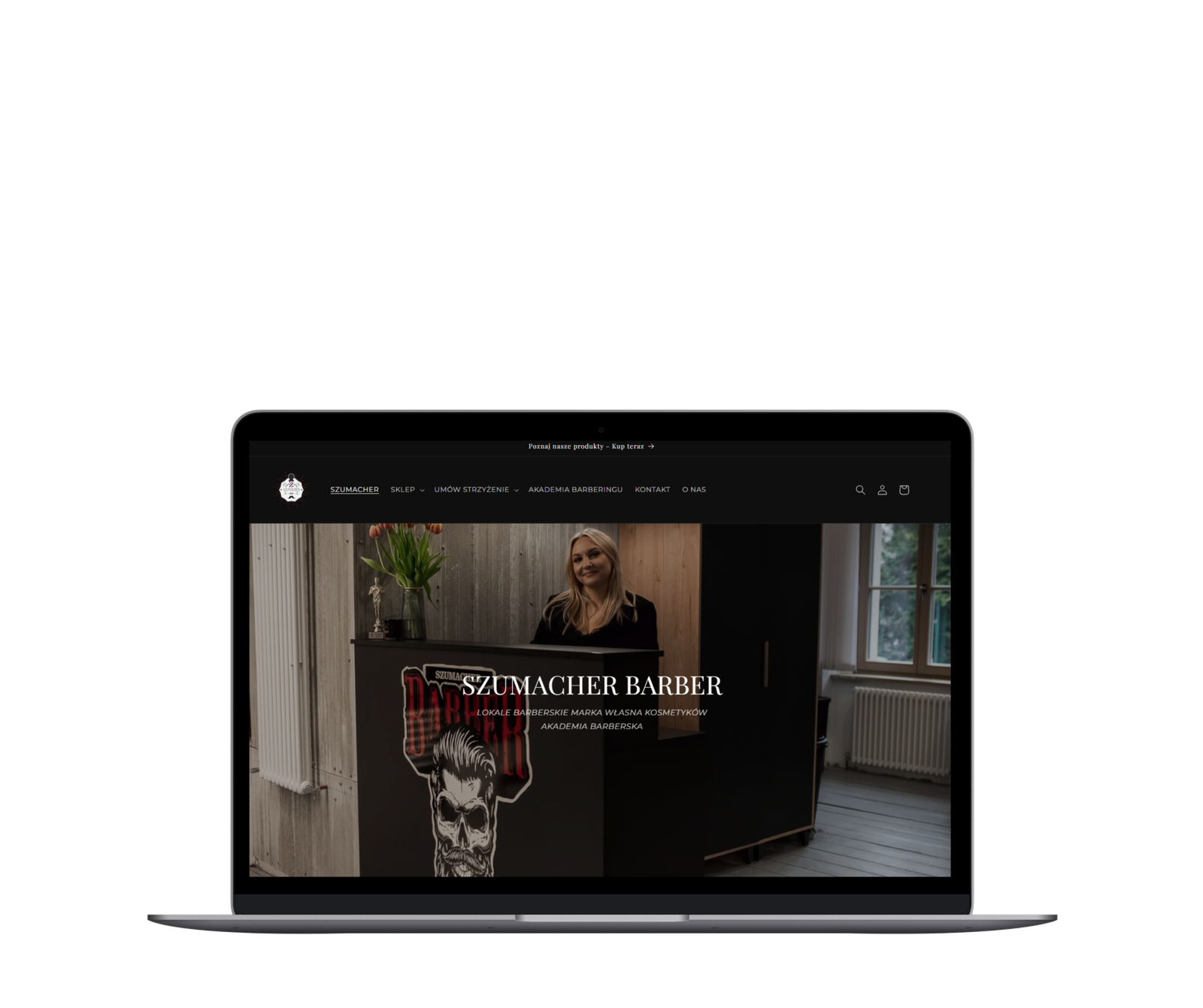 Realizacja strony internetowej Szumacher Barber